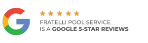 image of Google logo representing that Fratelli Pool Service is a 5-stars review company at Google