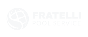 logo fratelli pool service designed for the website footer and transparency